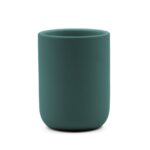 Ποτήρι Οδοντόβουρτσας Douceur D'intérieur Ceralia - 7.5X10.5Cm - Πράσινο