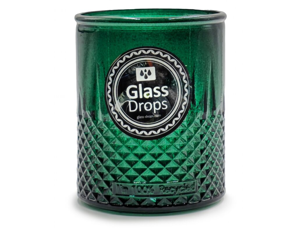 Ποτήρια, Κούπες & Κανάτες Ποτηρι Glass Drops Diamante 400Cc 11Cm Albahaca
