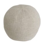 Πουφ Ptmd Sanah - 30X30Cm - Κρεμ