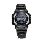 Ψηφιακό ρολόι χειρός - LS116 - Lasika - 817407 - Black/Silver