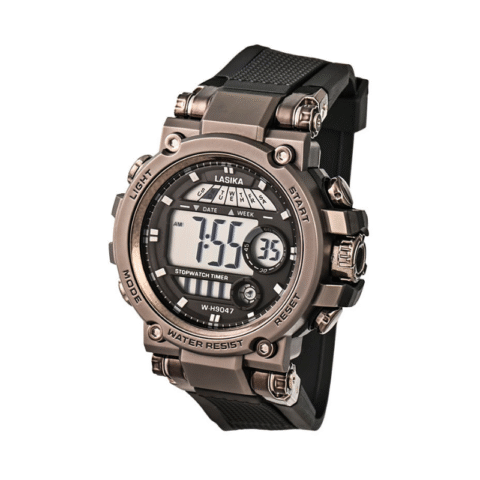 Ψηφιακό ρολόι χειρός - LS9047 - Lasika - 817322 - Black/Bronze