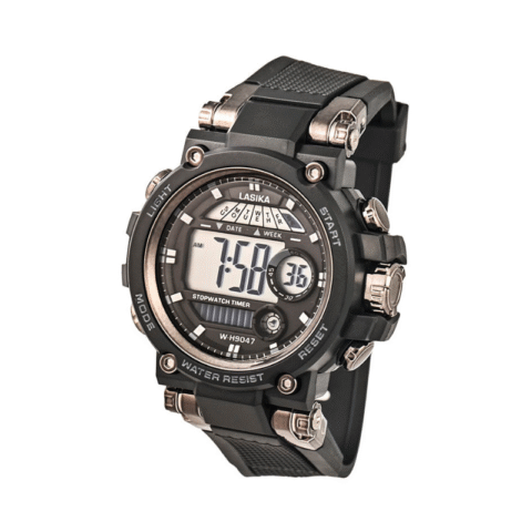 Ψηφιακό ρολόι χειρός - LS9047 - Lasika - 817322 - Black/Silver