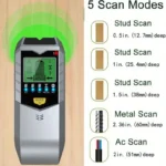 Ψηφιακός ανιχνευτής τοίχου - Καλωδίων/Μετάλλου/Ξύλου - 402 - 810521
