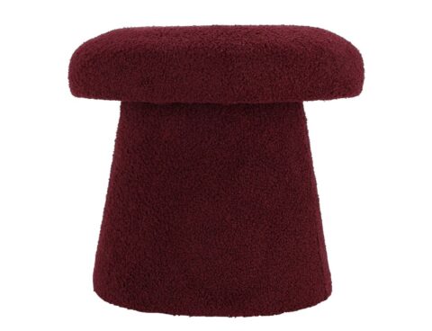 Σκαμπό & Πουφ Footstool Mushroom Burgundy Aak400130