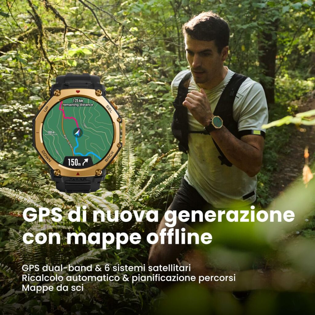 Smartwatch Amazfit W2443EU1N Μαύρο 1,5"
