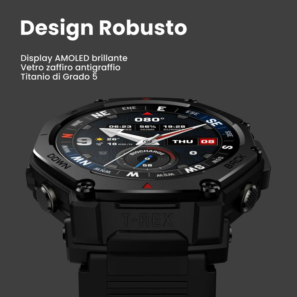 Smartwatch Amazfit W2443EU1N Μαύρο 1,5"