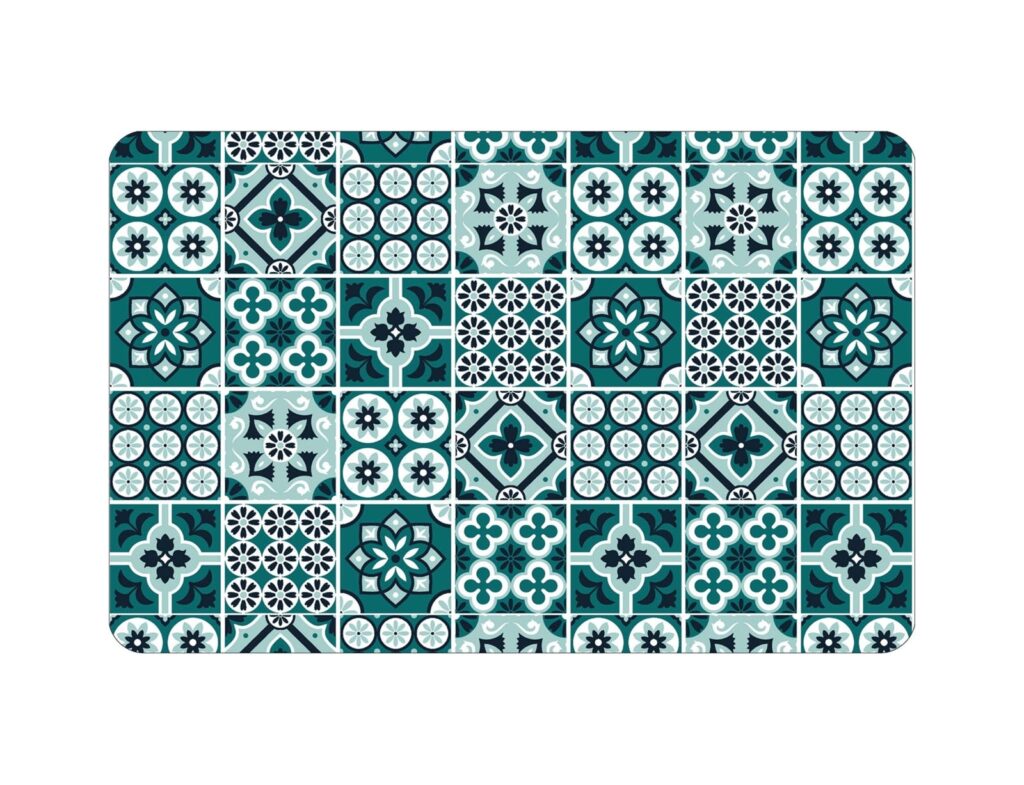 Σουπλά & Σουβέρ Tablemat 30 X 45 Cm Printed Polyurethane Carol Eme