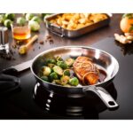Τηγάνι Tefal EMOTION    24CM Πράσινο Ασημί Ανοξείδωτο ατσάλι 24 cm Ø 24 cm Ø 20 cm