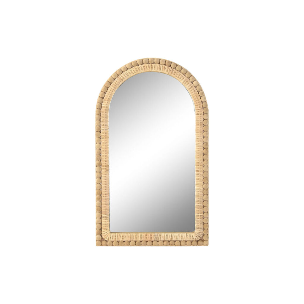 Τοίχο καθρέφτη Home ESPRIT Φυσικό Scandi 48 X 3 X 80 CM