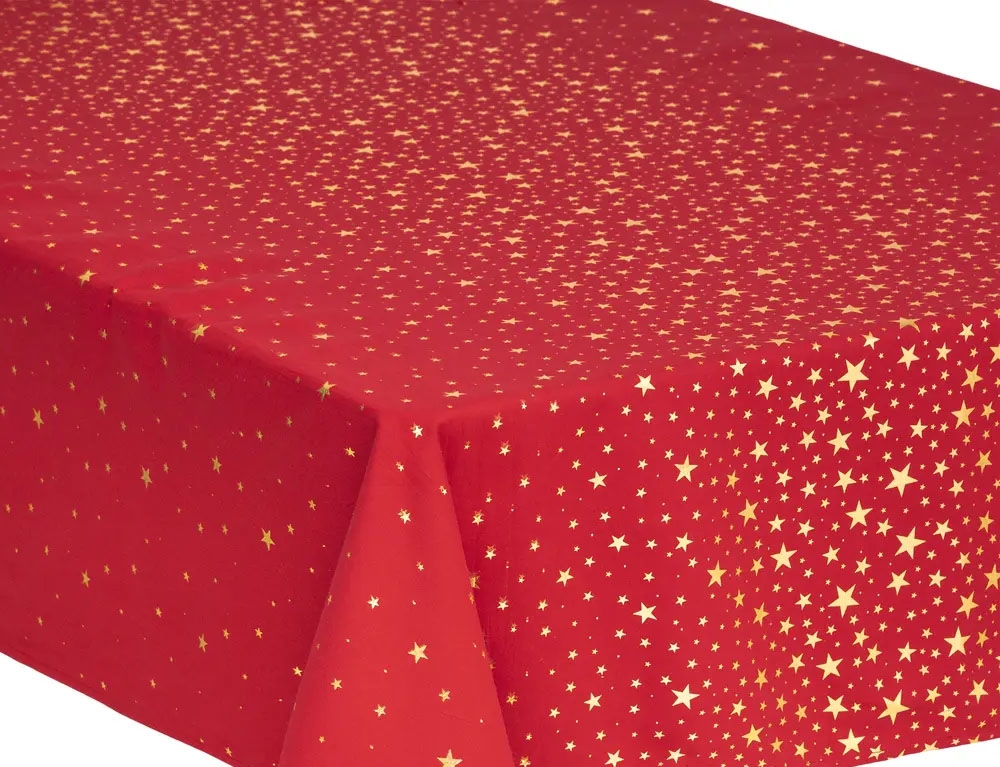 Τραπεζομάντηλα & Πετσέτες Δειπνου Cotton Tablecl Stars 140X240 Atmosphera 169608A