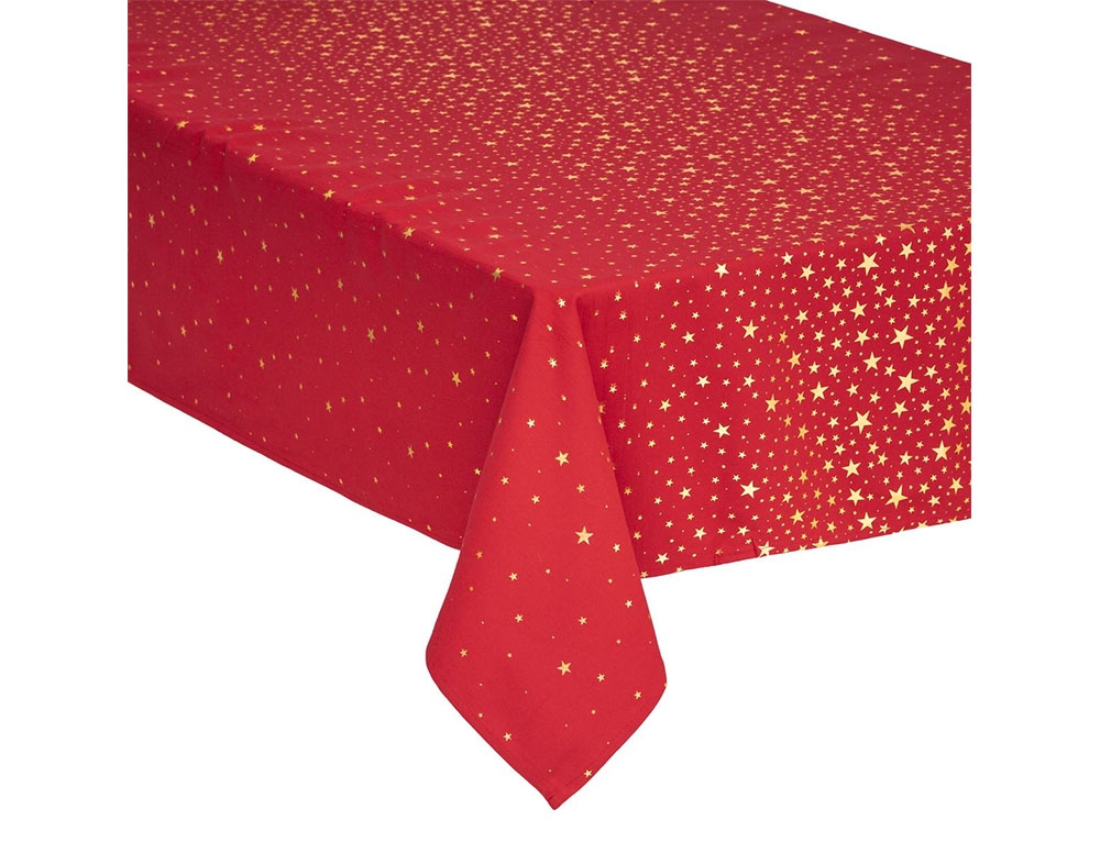 Τραπεζομάντηλα & Πετσέτες Δειπνου Cotton Tablecl Stars 140X240 Atmosphera 169608A
