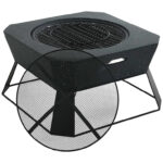 Τζακια Και Εστίες Φωτιάς Βεράντας - Κήπου Fire Bowl Mgo Bbq Rack Cm7000250