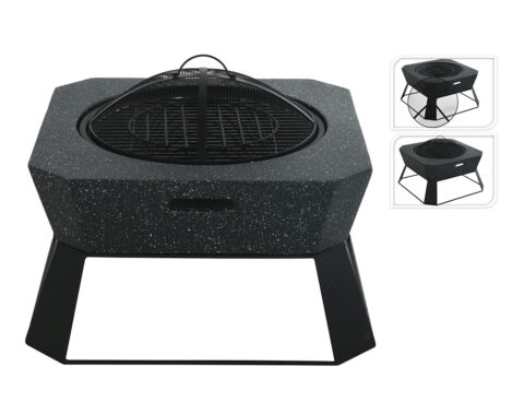 Τζακια Και Εστίες Φωτιάς Βεράντας - Κήπου Fire Bowl Mgo Bbq Rack Cm7000250