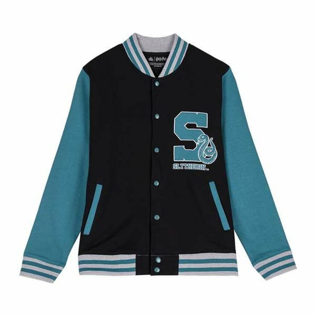 Unisex Φούτερ χωρίς Κουκούλα Harry Potter Slytherin Πράσινο XL