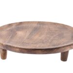 Ξύλινος Δίσκος Σερβιρίσματος - 30X30X6Cm