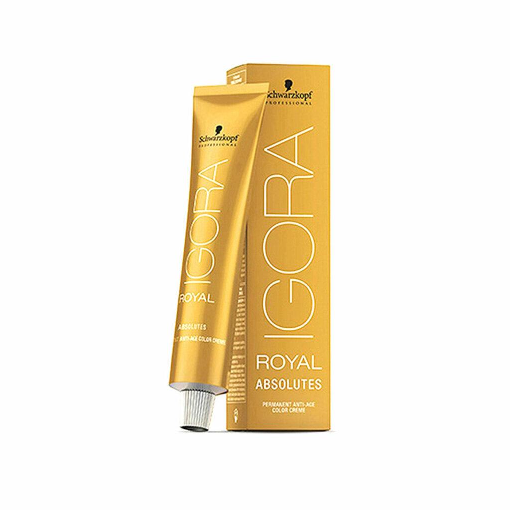 Αντιγηραντική Μόνιμη Βαφή Igora Royal Absolutes Schwarzkopf Igora Royal Absolutes 8-50 Nº 8.0-rubio claro 60 ml (60 ml)