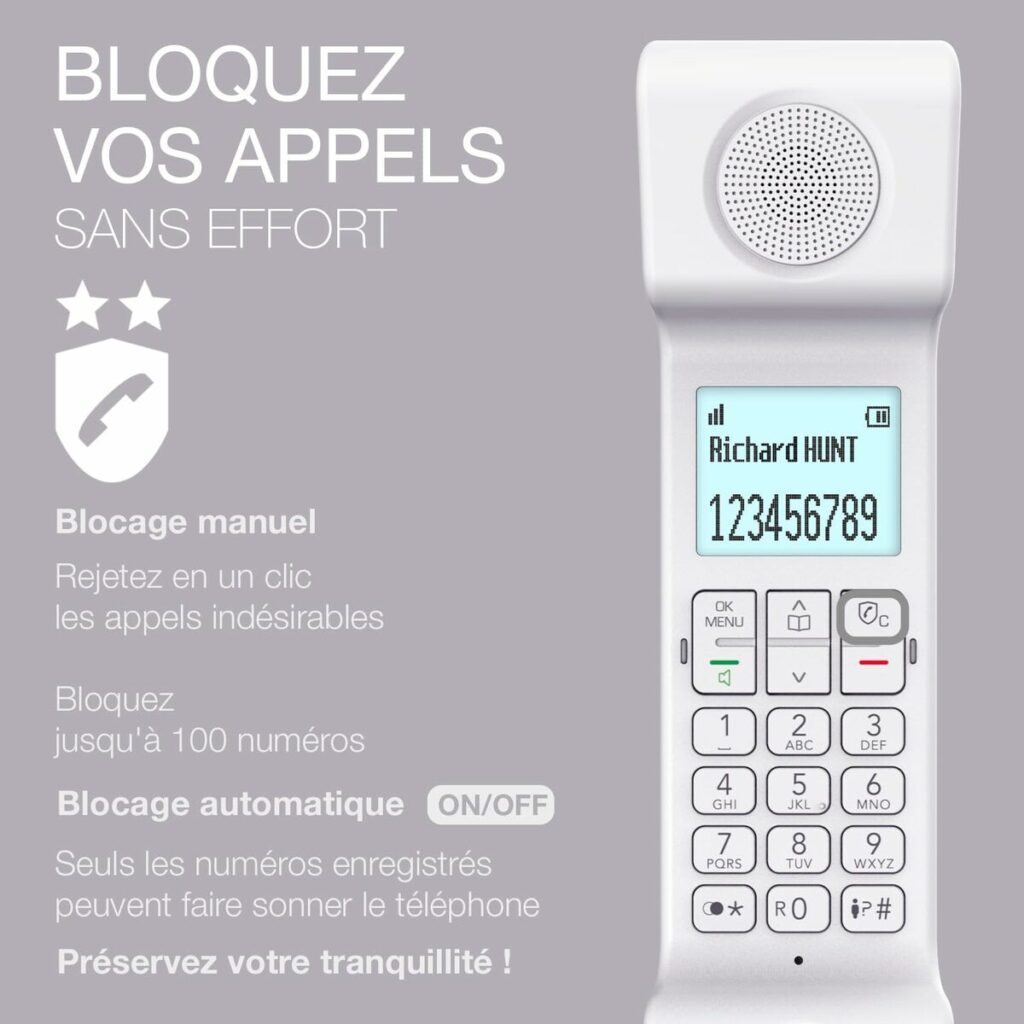 Ασύρματο Τηλέφωνο Alcatel ATL1428162 Λευκό