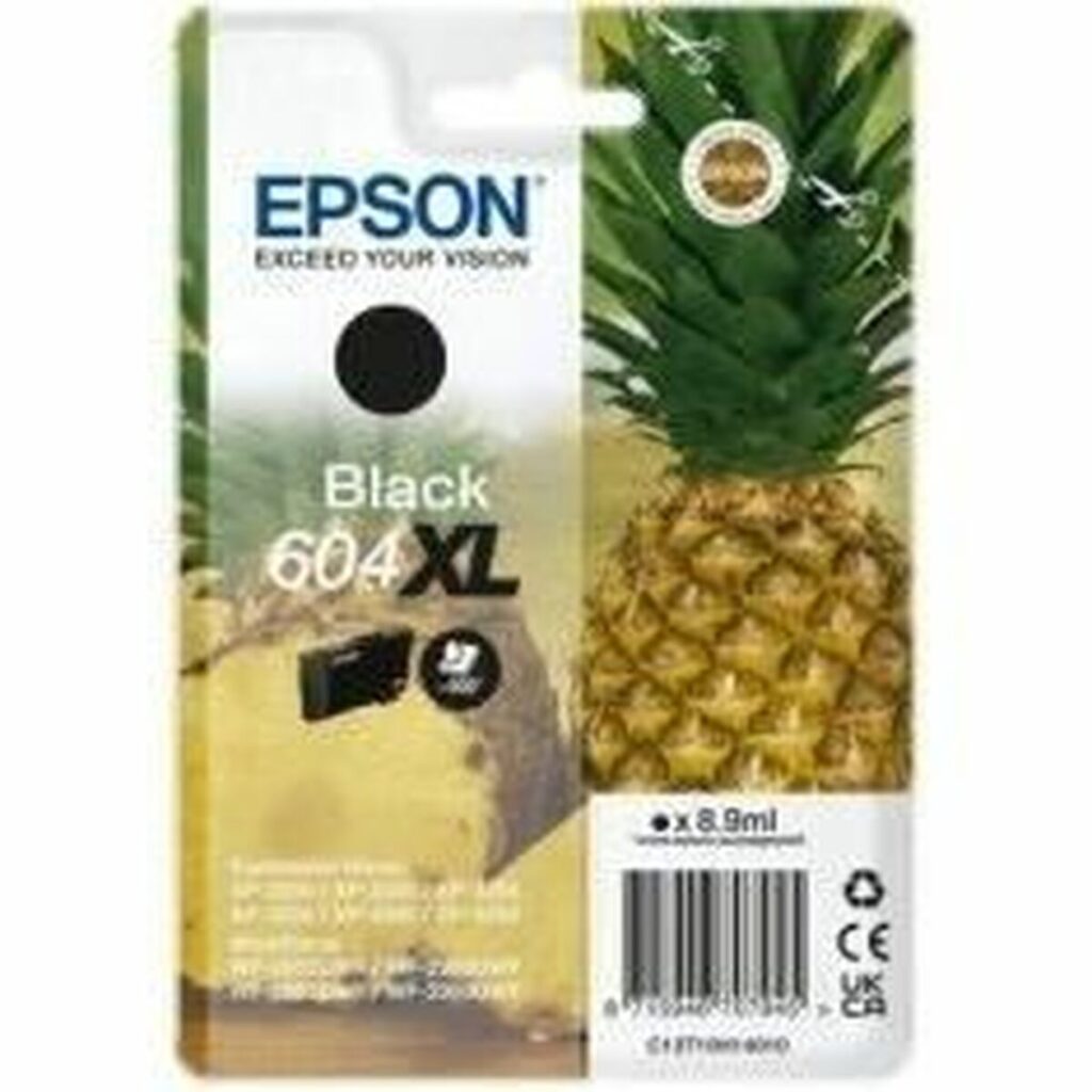 Αυθεντικό Φυσίγγιο μελάνης Epson 604 XL Μαύρο