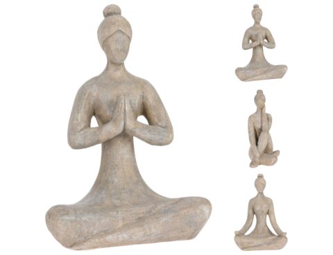 Διακόσμητικά Στοιχεία Lady Yoga 46Cm 3Ass 095203210