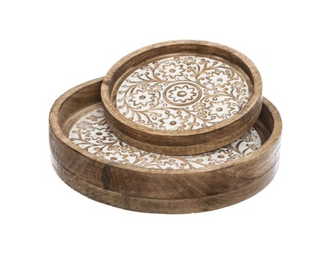 Δίσκοι Deco Ritual Mang Tray X2 168419