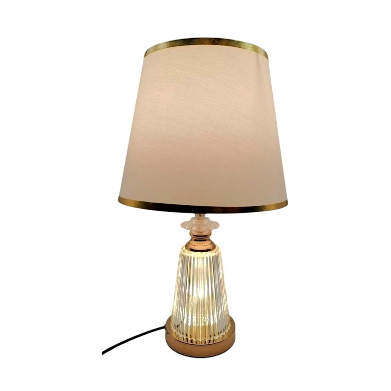 Επιτραπέζιο φωτιστικό - Πορτατίφ - 8248 - 882486 - Gold/Beige