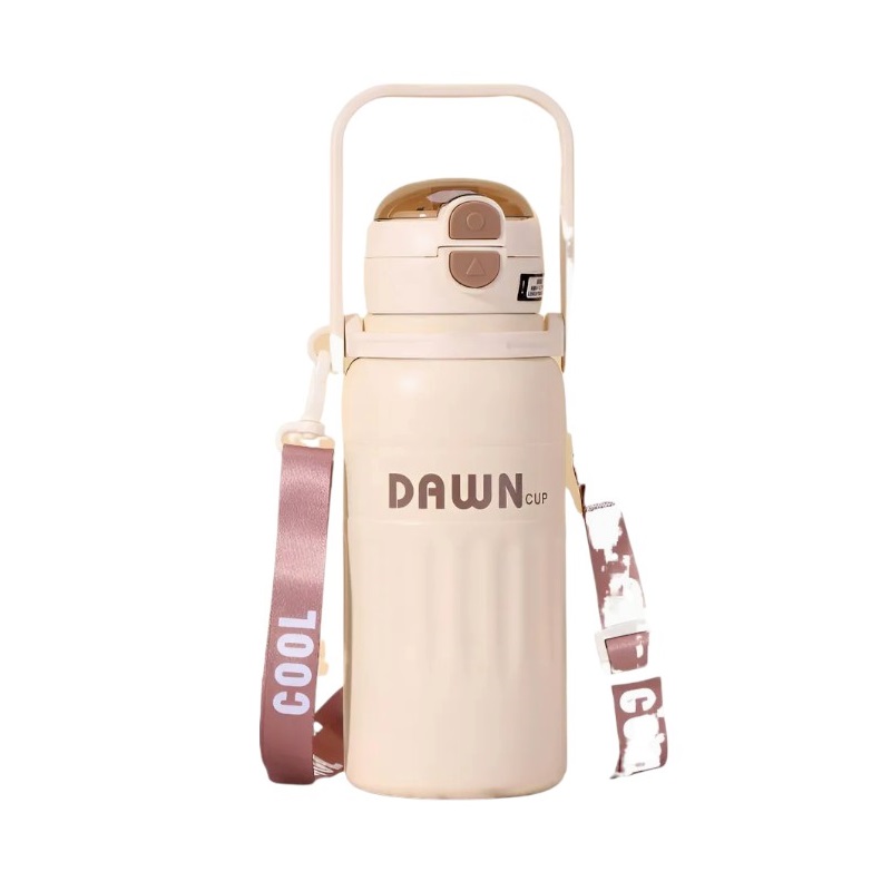 Φορητό παγούρι-θερμός - 600ml - 312574 - Beige