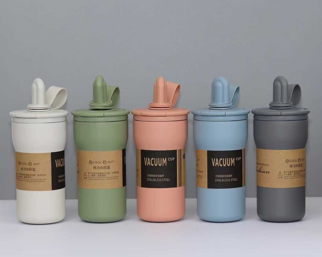 Φορητό παγούρι-θερμός - 650ml - 312529 - White