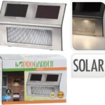 Φωτιστικά Μπαταρίας & Ηλιακά Solar Light Stainless Set 4Pcs Dt2100250