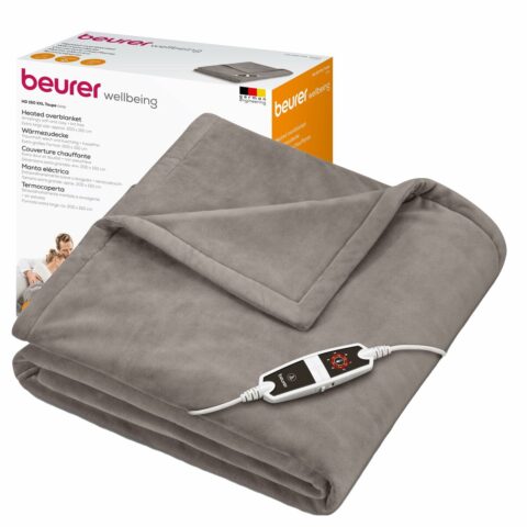 Ηλεκτρική Κουβέρτα Beurer HD150XXL 200 x 150 cm Χρώμα Τεφρόχρουν πολυεστέρας