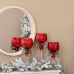 Κηροπήγια Fééric Lights & Christmas - 3 Τεμάχια