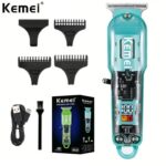 Κουρευτική μηχανή - KM-1133 - Kemei - Blue