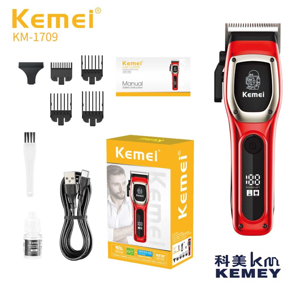 Κουρευτική μηχανή - KM-1709 - Kemei