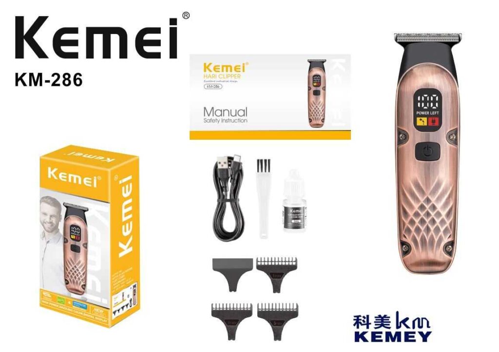 Κουρευτική μηχανή  & trimmer - KM-286 - Kemei