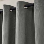Κουρτίνα Chenille Douceur D'intérieur - 140X260Cm - Γκρι