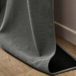 Κουρτίνα Chenille Douceur D'intérieur - 140X260Cm - Γκρι