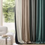 Κουρτίνα Chenille Douceur D'intérieur - 140X260Cm - Γκρι