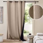 Κουρτίνα Chenille Douceur D'intérieur - 140X260Cm - Καφέ