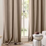 Κουρτίνα Chenille Douceur D'intérieur - 140X260Cm - Καφέ