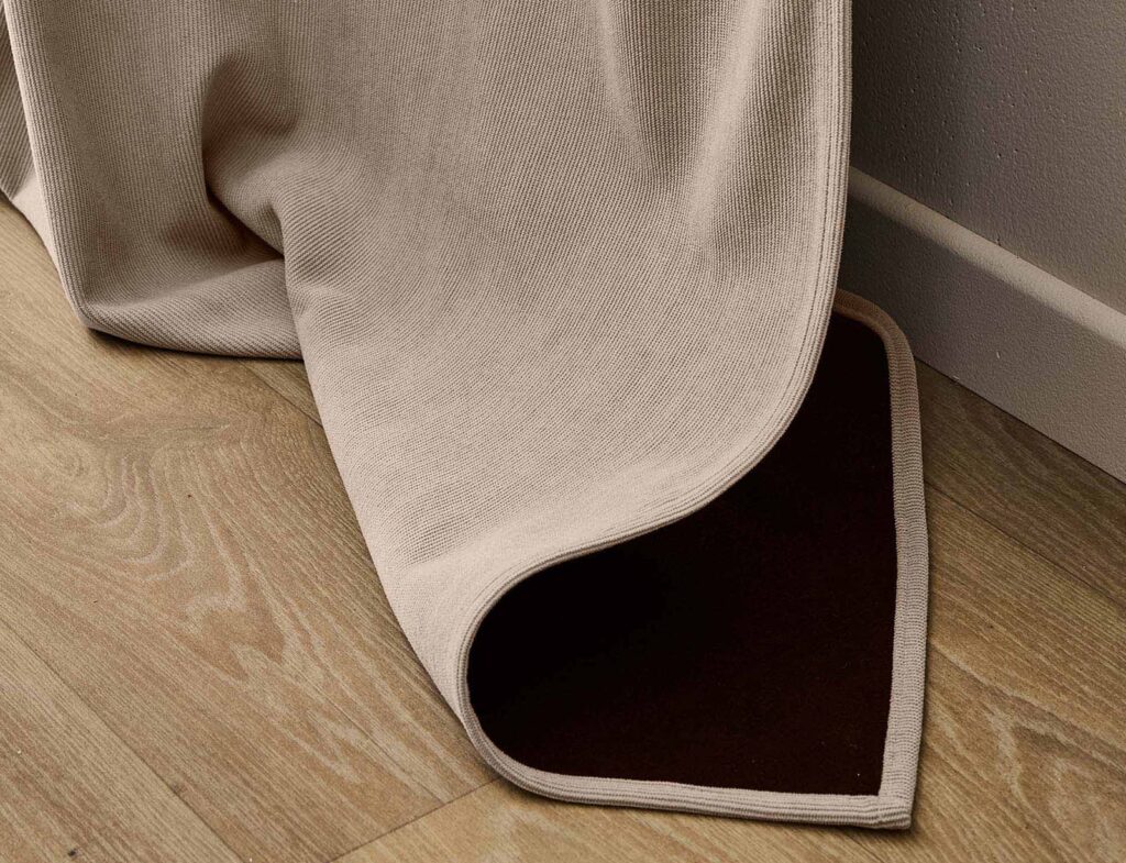 Κουρτίνα Chenille Douceur D'intérieur - 140X260Cm - Καφέ