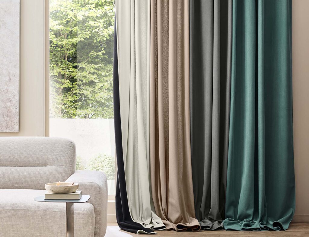 Κουρτίνα Chenille Douceur D'intérieur - 140X260Cm - Καφέ