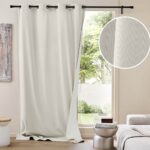 Κουρτίνα Chenille Douceur D'intérieur - 140X260Cm - Λευκό