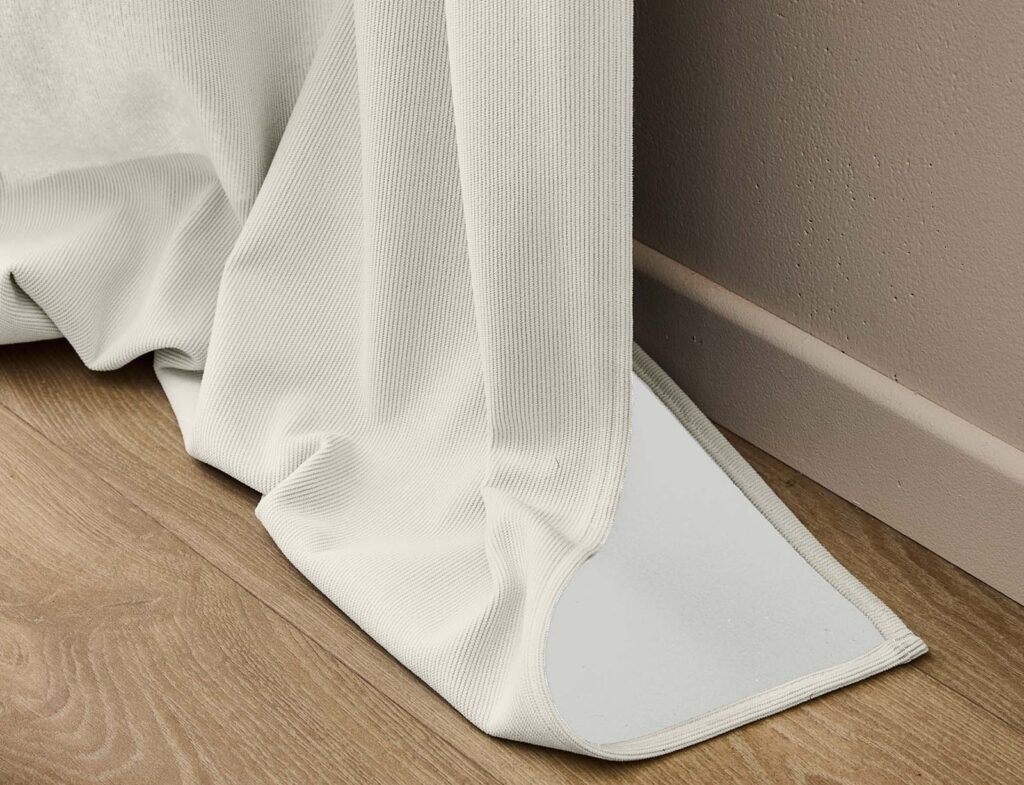 Κουρτίνα Chenille Douceur D'intérieur - 140X260Cm - Λευκό