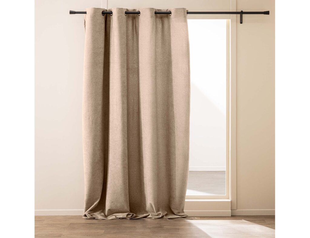 Κουρτίνα Winona Douceur D'intérieur - 140X260Cm - Καφέ