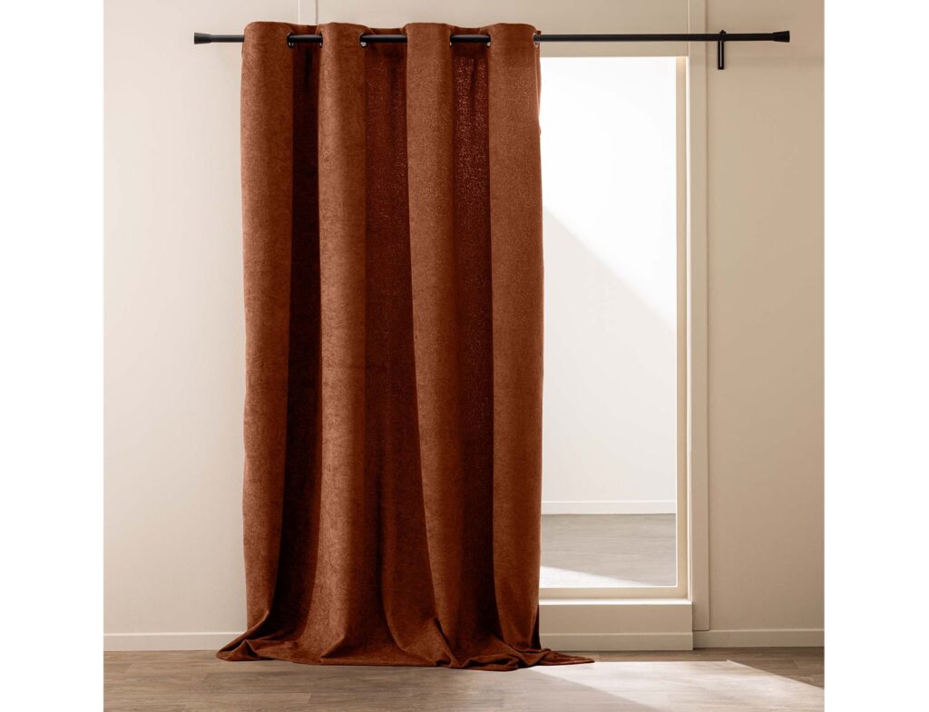 Κουρτίνα Winona Douceur D'intérieur - 140X260Cm - Κόκκινο