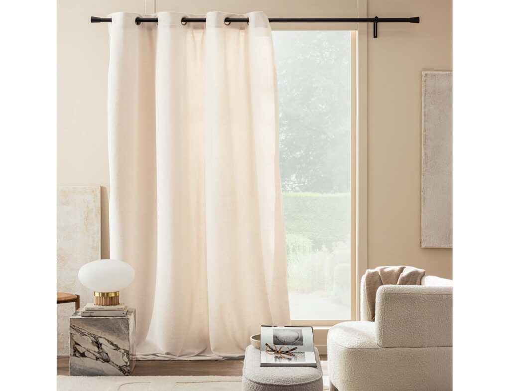 Κουρτίνα Winona Douceur D'intérieur - 140X260Cm - Λευκό