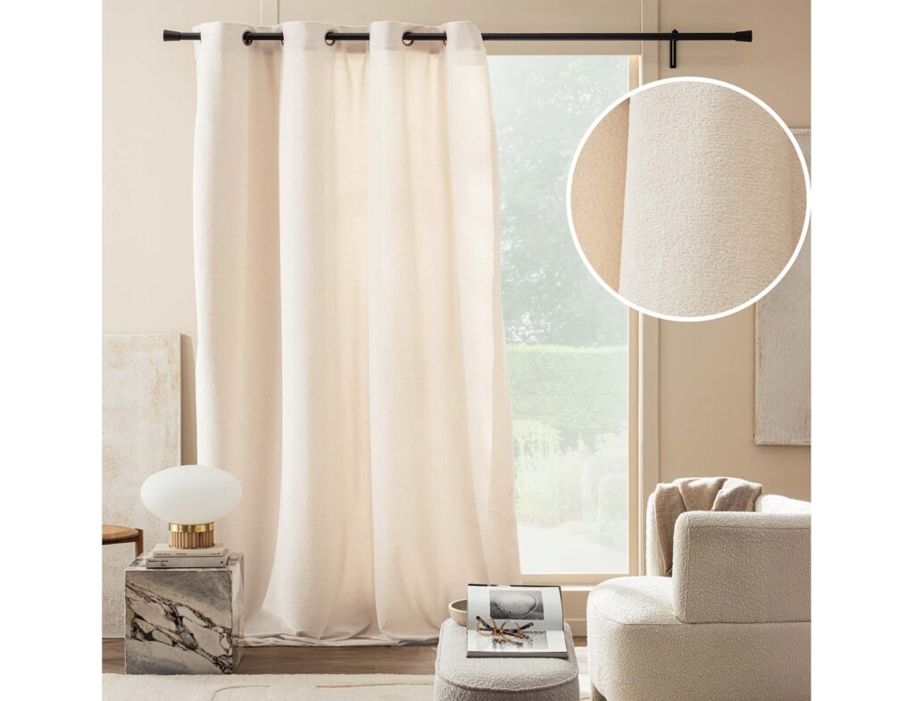 Κουρτίνα Winona Douceur D'intérieur - 140X260Cm - Λευκό