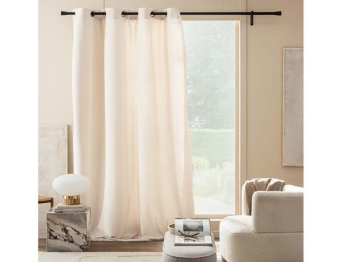 Κουρτίνα Winona Douceur D'intérieur - 140X260Cm - Λευκό