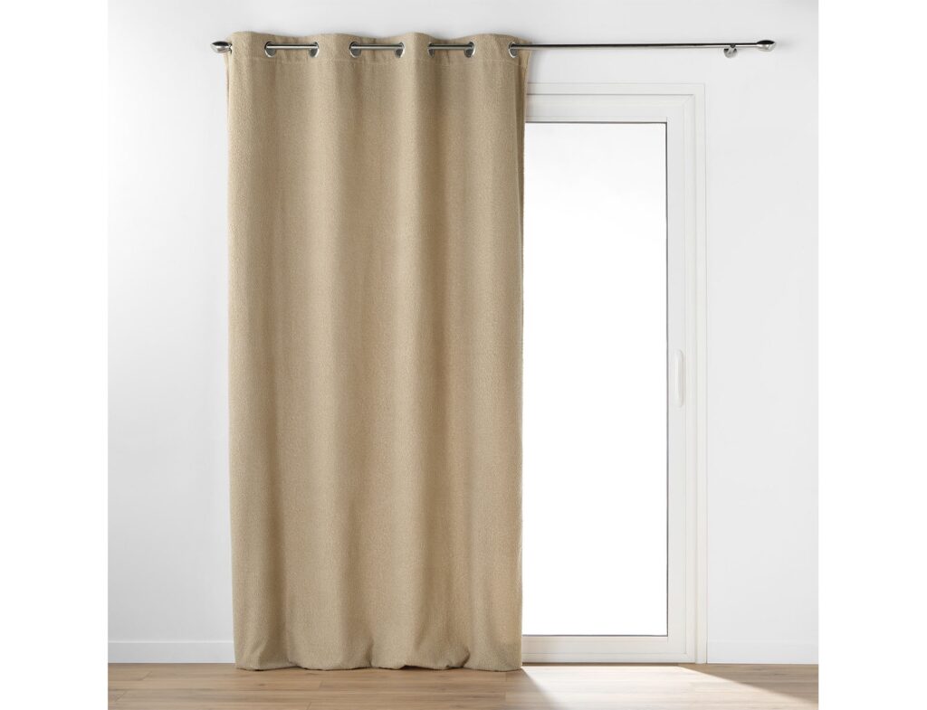 Κουρτίνα Wooly Douceur D'intérieur - 140X240Cm - Μπεζ