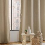 Κουρτίνα Wooly Douceur D'intérieur - 140X240Cm - Μπεζ