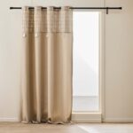 Κουρτίνες & Κουρτινόξυλα Curtain With Eyelets 140 X 240 Cm Cotton/Pes+Top W